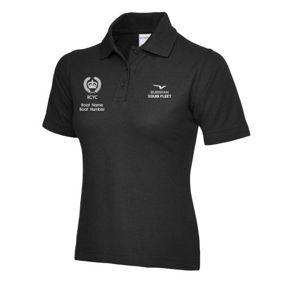 RCYC Ladies Burnham Squib Fleet Polo  Thumbnail